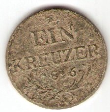 1 Kreuzer - František I. (1792–1835)