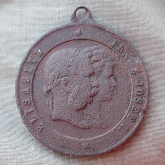 Výroční medaile - Franz Josef I. a Elisabeth