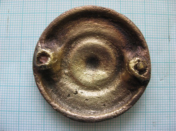 Falera štítová, 44 mm