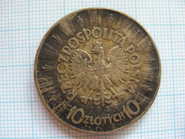 10 Zlotych 1939