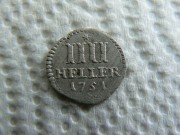 IIII. Heller 1751 Wilhelm VIII.