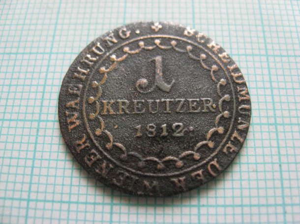 1 Kreutzer 1812  S