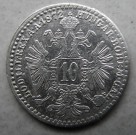 10 Kreuzer FJI 1872