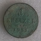 1 krejcar 1851A 