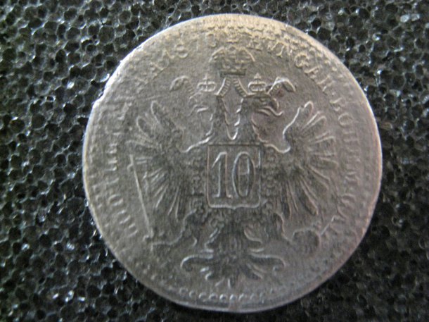 10 Kreuzer 1870