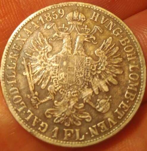 1FL gulden 1859