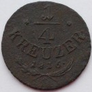 1/4 Kreuzer 1816