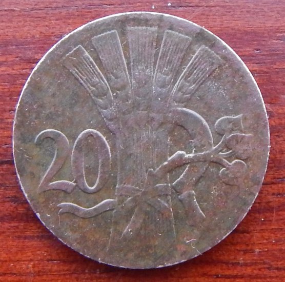 20 haléř 1938