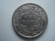 One dime  , cent r.1907 America