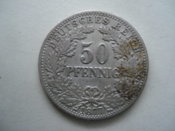 50 pfennig r.1877