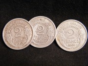3x2 francs 1944