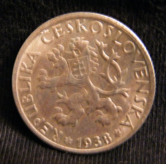 1 Koruna 1938