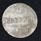 6 kreuzer 1849c