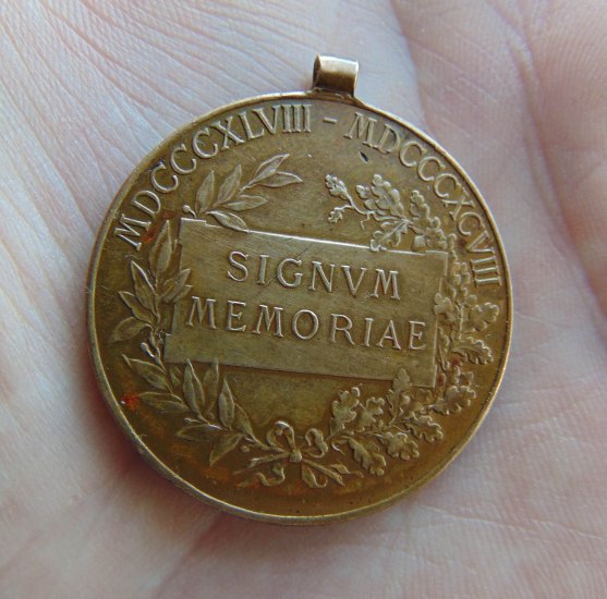 Medaile k 50.výročí vlády F.J.I