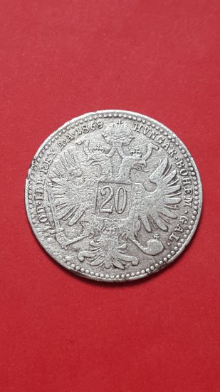 20 Kreuzer  1869