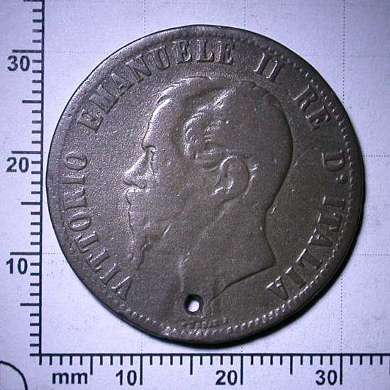 10 Centesimi 1867