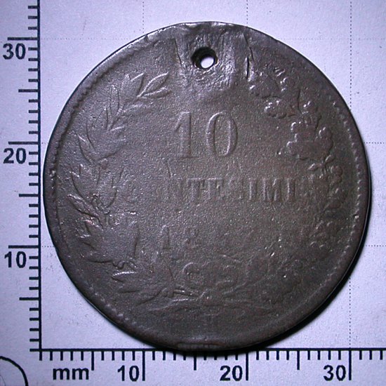 10 Centesimi 1867