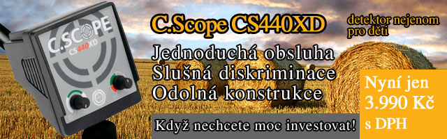 Detektor kovů C.Scope CS440XD
