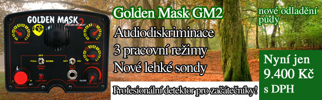 Detektor kovů Golden Mask 2