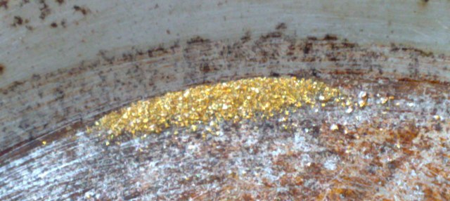 Hledání přírodního zlata detektory kovů