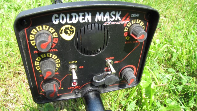 Box detektoru kovů Golden Mask
