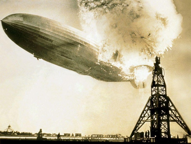 Za pád Hindenburgu mohla statická elektřina, tvrdí britský vědec