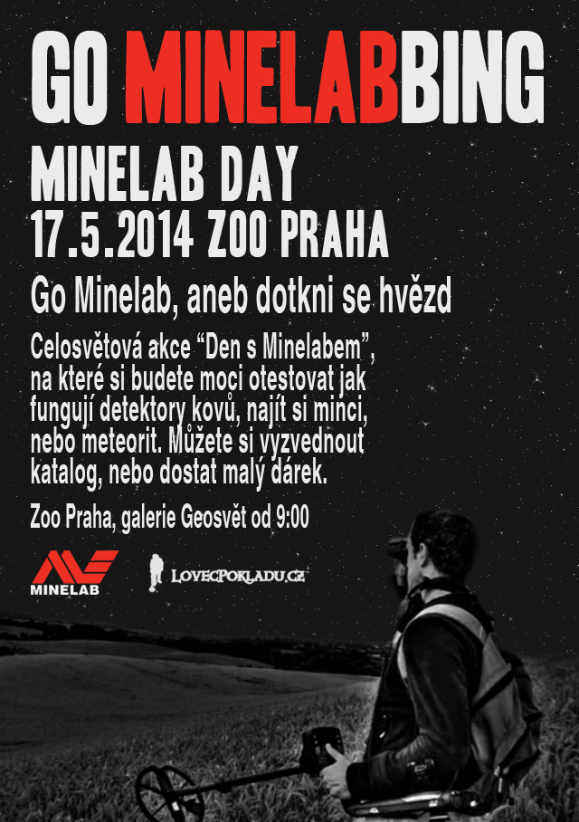 Hloubkové sety detektorů Minelab a pozvánka do Pražské Zoo na den s Minelabem
