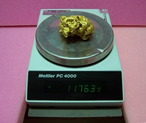 Australan našel zlatý nuget v hodnotě téměř 1,4 milionů korun