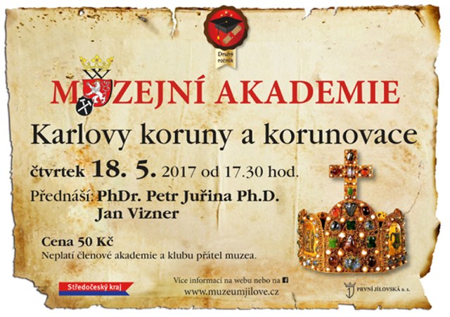 Pozvánka na čtvrtek - Karlovy koruny a korunovace