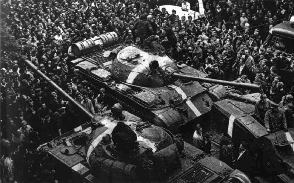 Připomínka 50 let od okupace Československa Sovětským svazem a vojsky Varšavské smlouvy