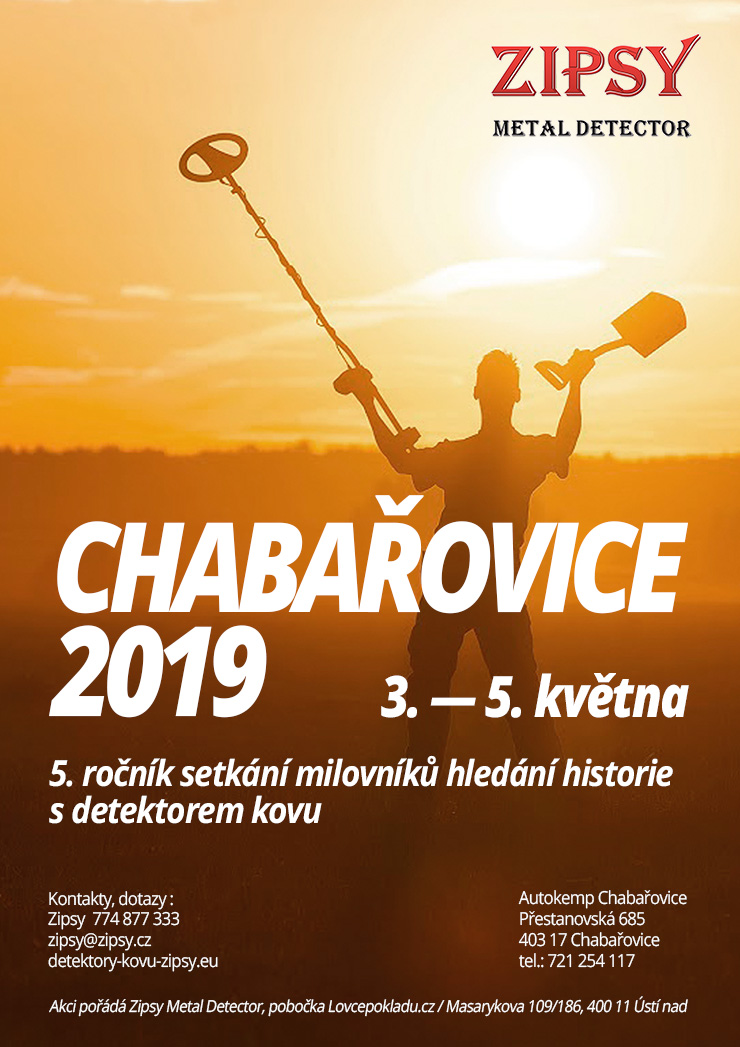 5. detektorový sraz Chabařovice 2019