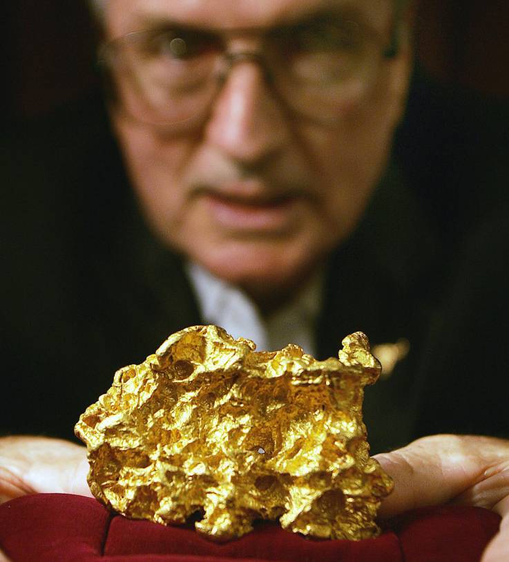 Další zlatý nuget objevený v Austrálii 