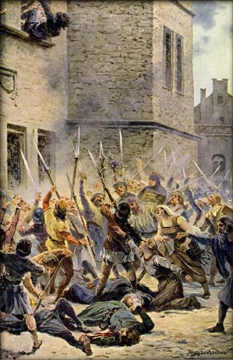 30.7. 1419 První pražská defenestrace