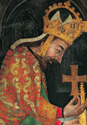 26. November 1346 Krönung Karls IV. zum König des Heiligen Römischen Reiches
