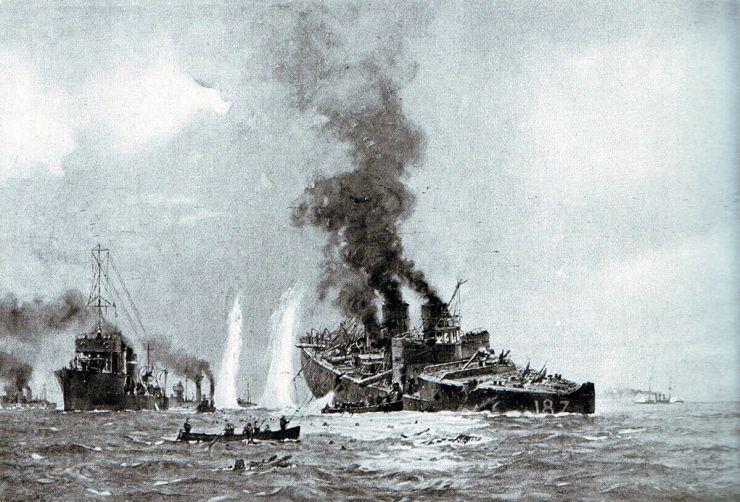 28.8. 1914 Erste Schlacht in der Helgoländer Bucht