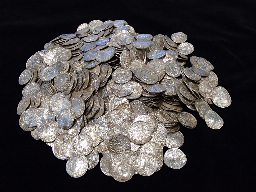 21.12.2014 Das größte Depot an angelsächsischen Silbermünzen