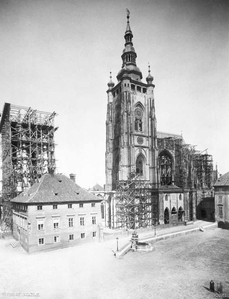 21.11.1344 The foundation stone of St. Vitus Cathedral was laid