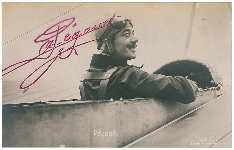 13.6. 1889 Pilot Adolphe Pégoud is born