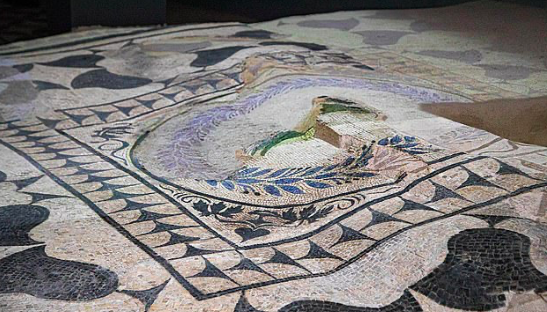 Roman villa with mosaics