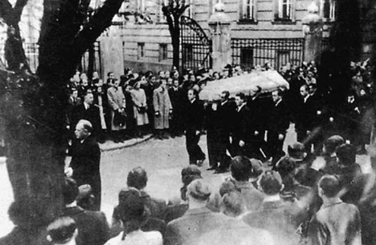 15.11.1939 Beerdigung von Jan Opletal