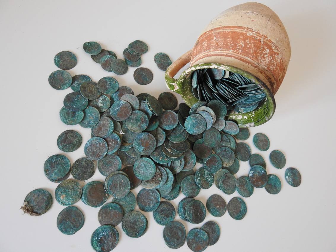 300-year-old coin hoard of a one-eyed priest found in Slovakia