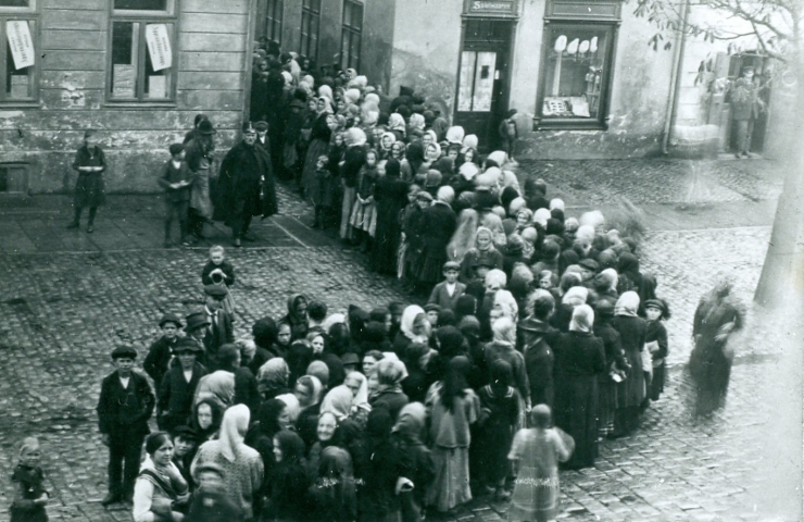 26.4. 1917 Hungerdemonstration in Prostějov