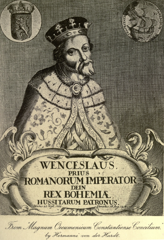 16.8. 1419 King Wenceslas IV of Bohemia died.