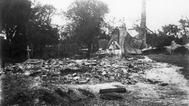 13.7. 1943 Die Nazis brennen Český Malín nieder