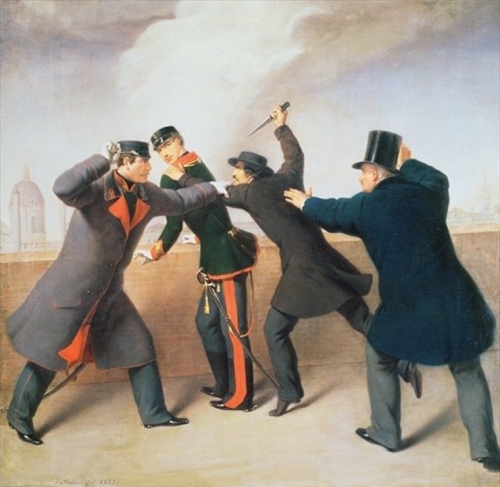 15.2. 1853 Neúspěšný atentát na Františka Josefa I.