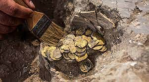 16.11.2007 4500 Münzen in der Schmiedemauer