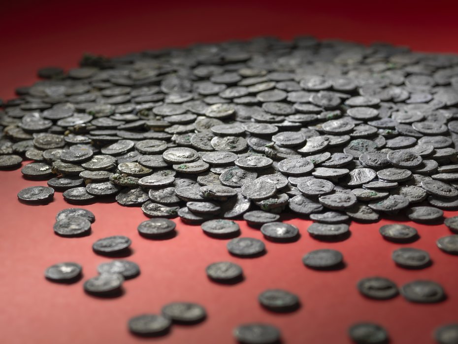 Der größte römische Silbermünzenschatz in Bayern