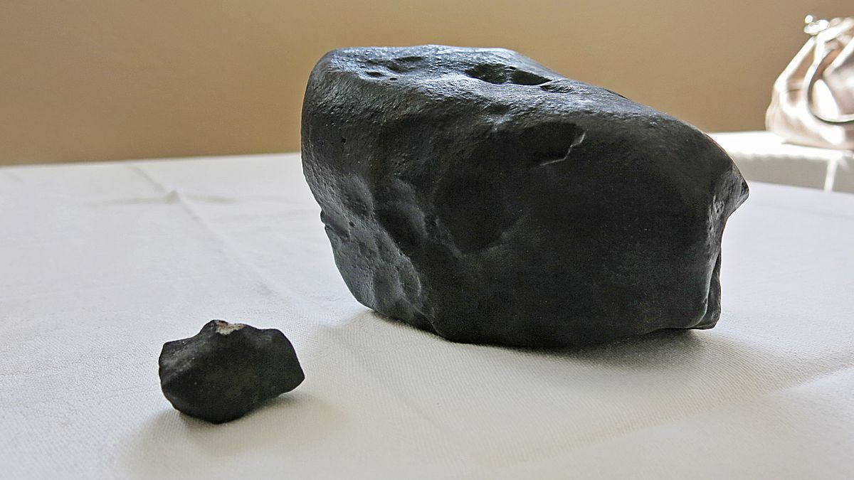 14.3.2010 Die Slowakei lebte mit dem Fall eines Meteoriten