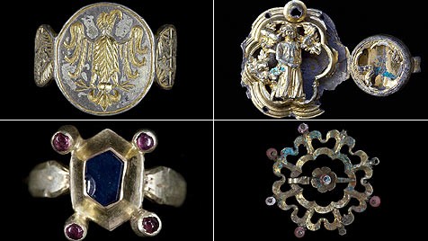23.3.2011 200 kusů šperků starých 650 let