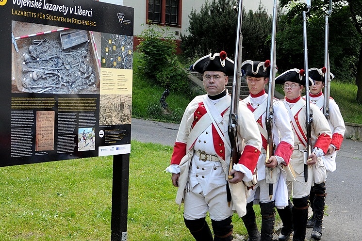 April 19, 2014 Trail in the footsteps of the Seven Years' War